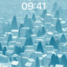 Snowy Village Winter Wallpaper wallpaper for iPhone, iPad & Mac