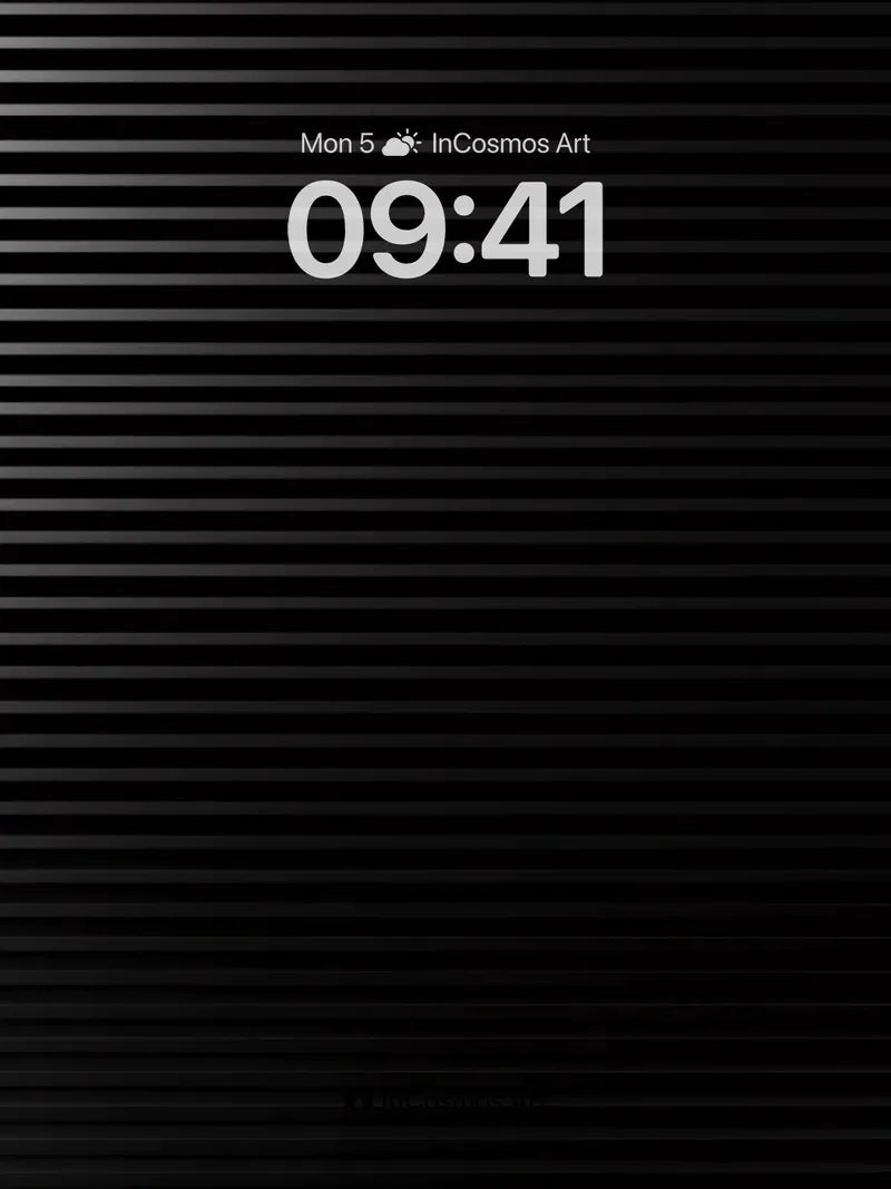 Silent Circuit Wallpaper with Faint Light Traces