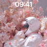 Serenity in Bloom Wallpaper with Astral Embrace wallpaper for iPhone, iPad & Mac