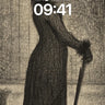 Shadowed Silhouette Wallpaper with Etched Depth wallpaper for iPhone, iPad & Mac