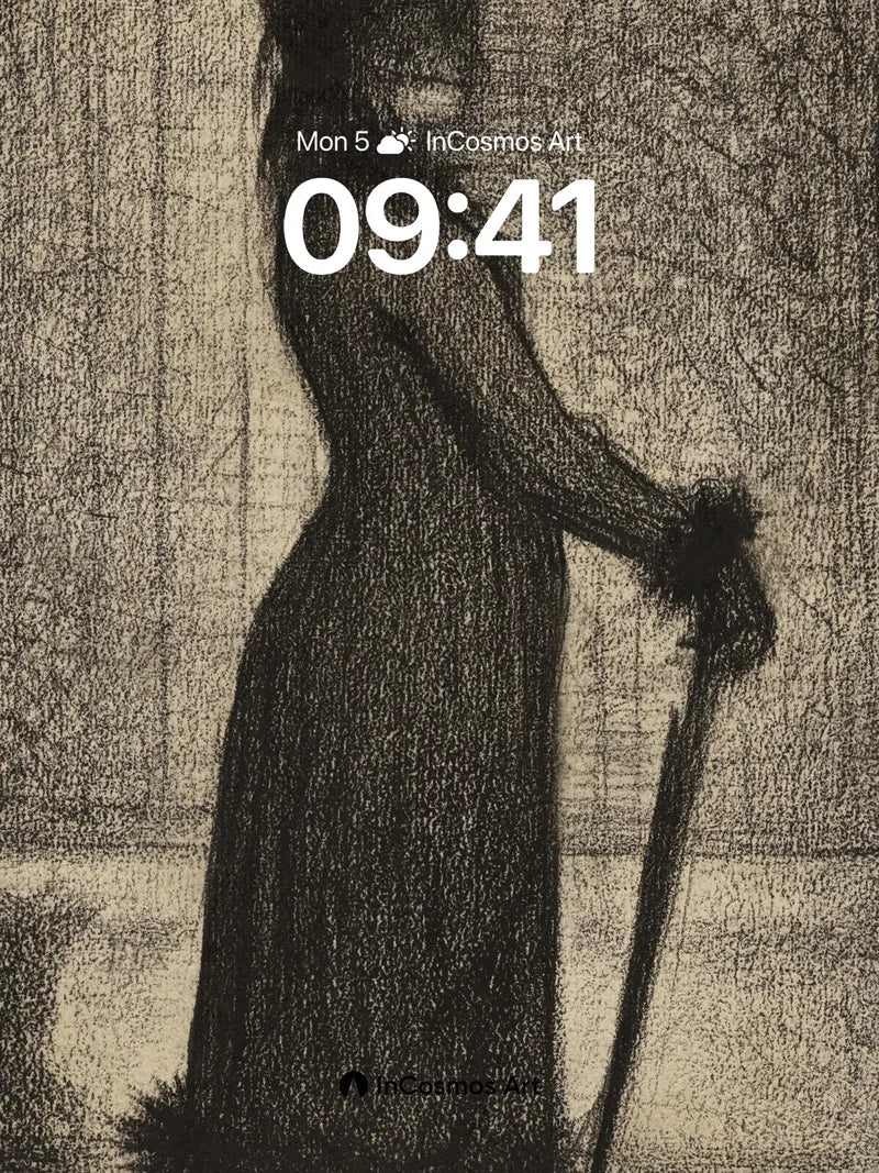 Shadowed Silhouette Wallpaper with Etched Depth