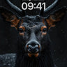 Nocturnal Majesty Wallpaper with Rain-Weave Texture wallpaper for iPhone, iPad & Mac