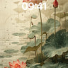Serene Lotus Wallpaper with Dew-Kissed Leaves wallpaper for iPhone, iPad & Mac