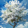 Serene Bloom Wallpaper with Floating Petals wallpaper for iPhone, iPad & Mac