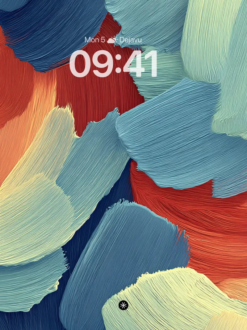Dynamic Brushstroke Abstract Wallpaper