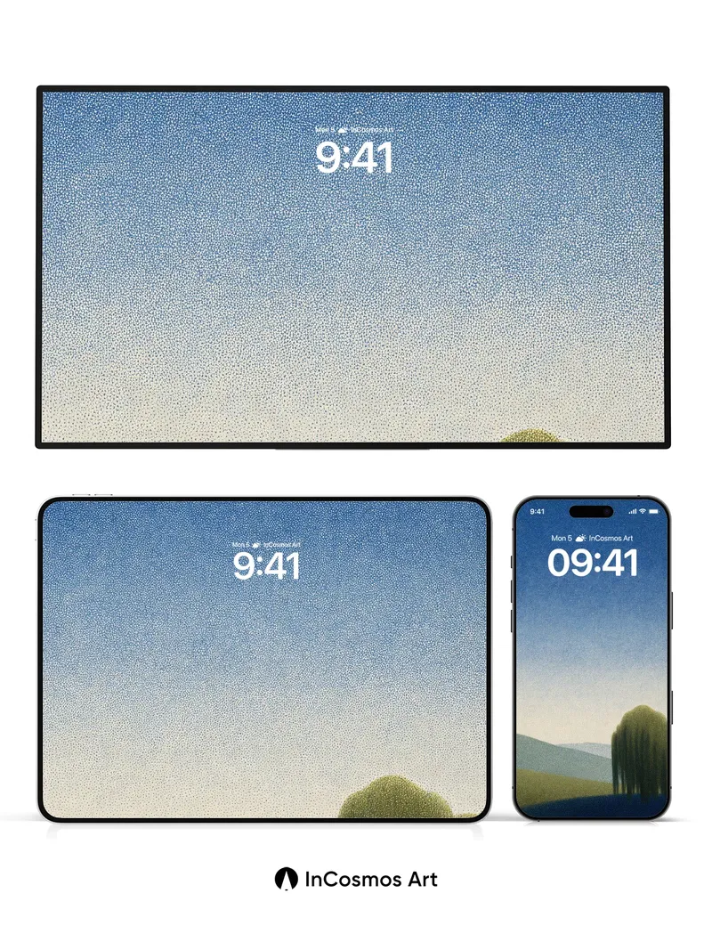 Serenity Ridge Wallpaper with Whispering Canopy