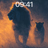 Golden Hush Wallpaper with Shadowed Kings wallpaper for iPhone, iPad & Mac