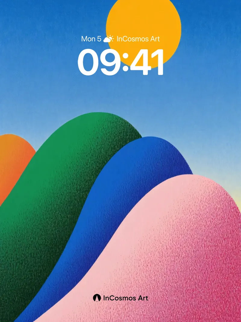 Sunlit Dunes Wallpaper with Textured Hues