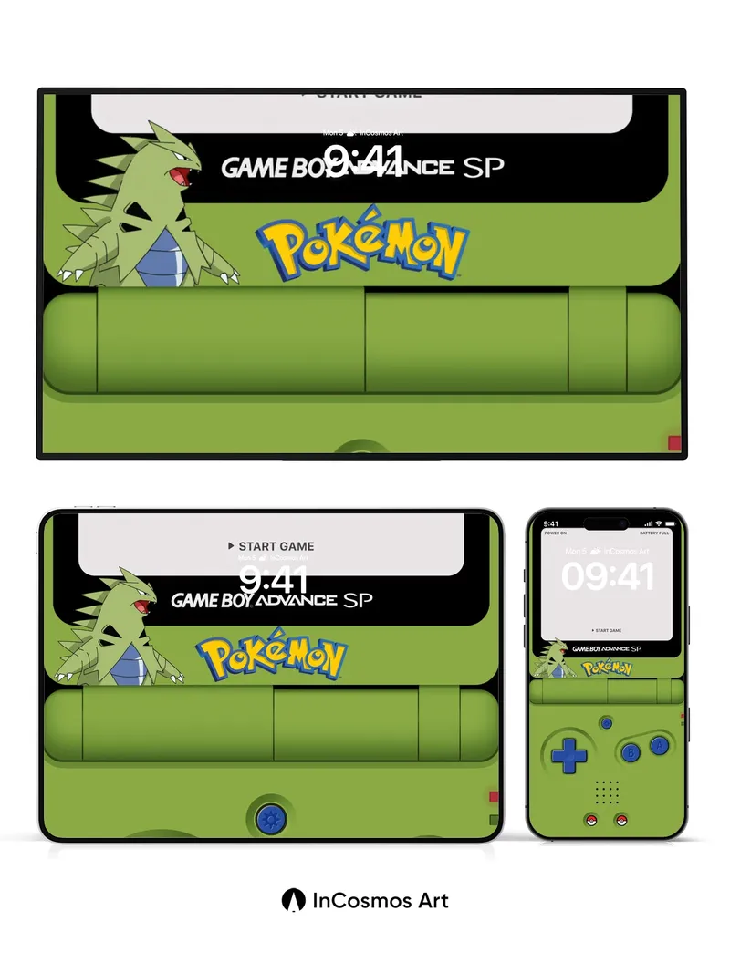 Nostalgic Pixel Playground Wallpaper with Pokémon Charm