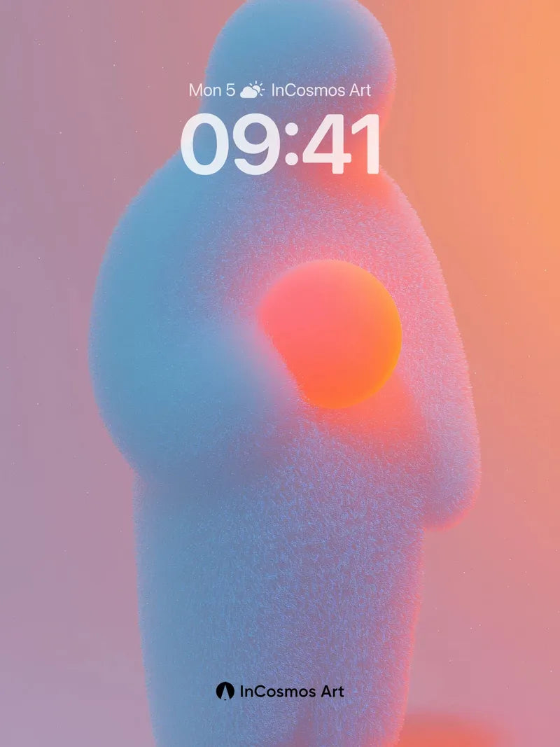 Soft Glow Wallpaper with Inner Light