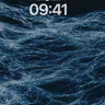 Ethereal Blue Fiber Optic Background wallpaper for iPhone, iPad & Mac