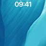 Sapphire Drift Wallpaper with Liquid Light wallpaper for iPhone, iPad & Mac