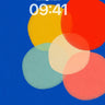 Vibrant Circles Abstract Wallpaper wallpaper for iPhone, iPad & Mac