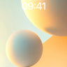 Serenity Sphere Wallpaper with Floating Light wallpaper for iPhone, iPad & Mac