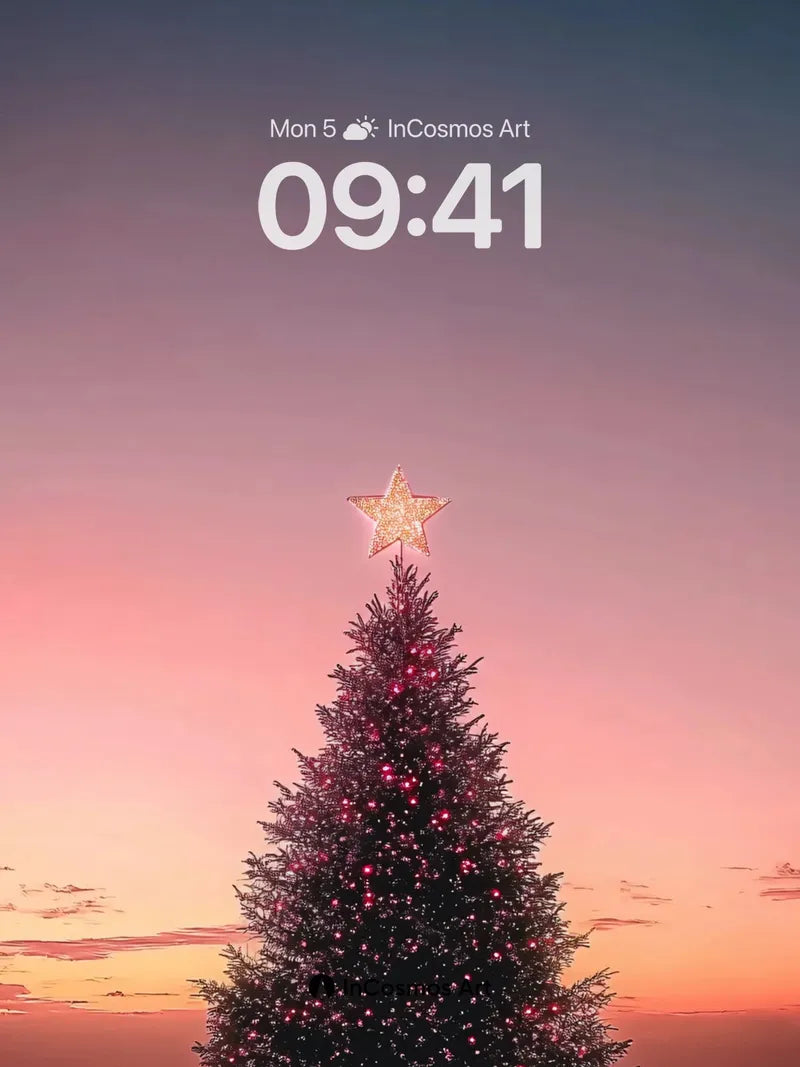 Twilight Starlight Wallpaper with Frozen Solitude