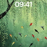 Whispering Willow Wallpaper with Feathered Flight wallpaper for iPhone, iPad & Mac