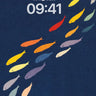 Minnow School Deep Blue Ocean Wallpaper