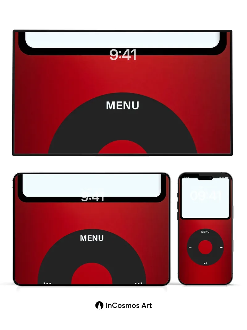 Nostalgic Pulse Wallpaper with Classic Click