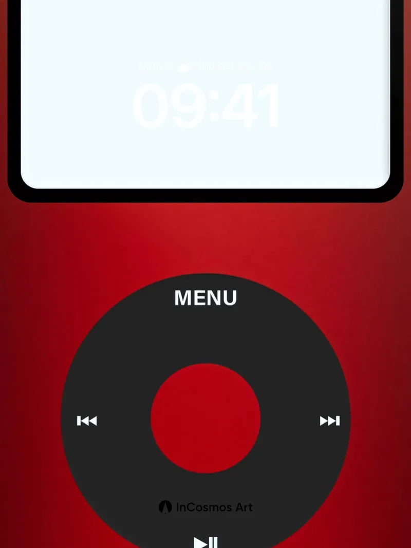 Nostalgic Pulse Wallpaper with Classic Click