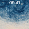 Whirling Night Sky Wallpaper with Starlit Solitude wallpaper for iPhone, iPad & Mac