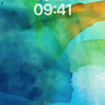 Aquatic Veil Wallpaper with Living Hues wallpaper for iPhone, iPad & Mac