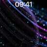 Neon Veil Wallpaper with Cosmic Threads wallpaper for iPhone, iPad & Mac