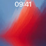 Crimson Summit Wallpaper with Gradient Peaks wallpaper for iPhone, iPad & Mac