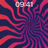 Vortex Pulse Wallpaper with Hypnotic Depth wallpaper for iPhone, iPad & Mac