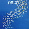Oceanic School Fish Flow Wallpaper Background