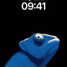 Electric Gaze Wallpaper with Iridescent Scales wallpaper for iPhone, iPad & Mac
