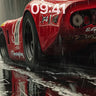 Rain-Slicked Velocity Wallpaper with Neon Reflections wallpaper for iPhone, iPad & Mac