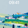 Pastoral Hillside Serenity Wallpaper wallpaper for iPhone, iPad & Mac