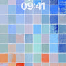 Chromatic Grid Wallpaper with Soft Gradient wallpaper for iPhone, iPad & Mac