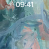 Whispering Canvas Wallpaper with Floating Hues wallpaper for iPhone, iPad & Mac