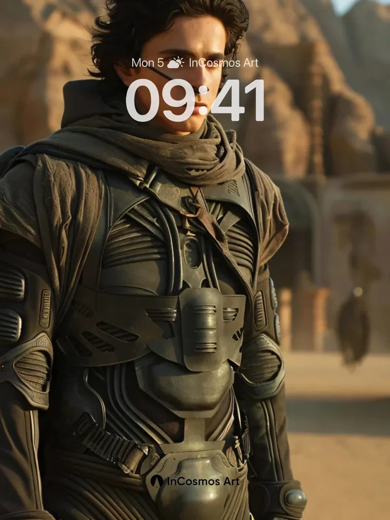 Desert Sovereign Wallpaper with Armor Sheen