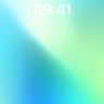 Luminous Gradient Wallpaper with Ethereal Hues wallpaper for iPhone, iPad & Mac