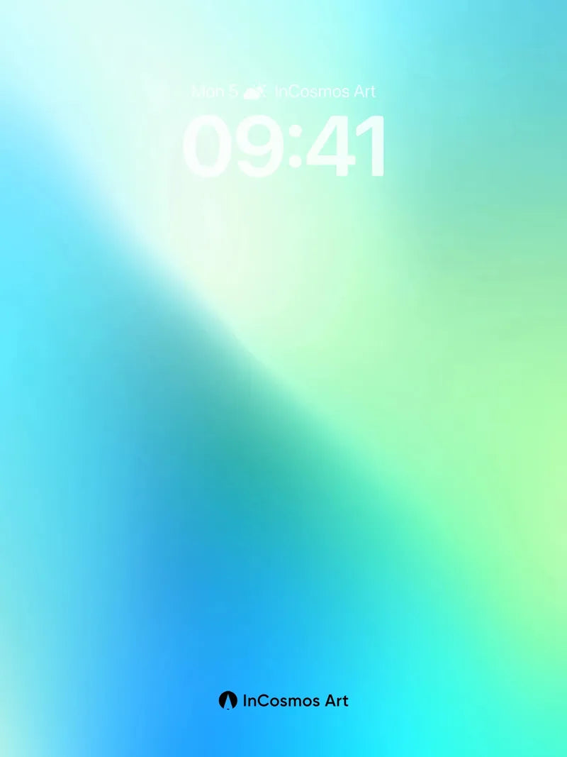 Luminous Gradient Wallpaper with Ethereal Hues