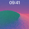 Surreal Gradient Wallpaper with Textured Wave Flow wallpaper for iPhone, iPad & Mac