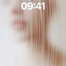 Silken Veil Wallpaper with Blurred Light Trails wallpaper for iPhone, iPad & Mac