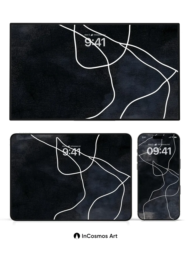 Silent Lineage Wallpaper with Ghosted Traces