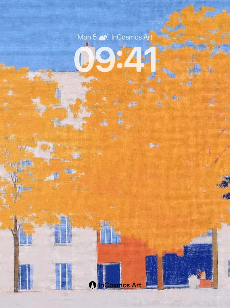 Golden Hush Wallpaper with Autumn Echoes