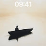 Serenity Drift Wallpaper with Mist Veil wallpaper for iPhone, iPad & Mac
