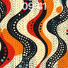 Swirling Pulse Wallpaper with Polka Dots wallpaper for iPhone, iPad & Mac