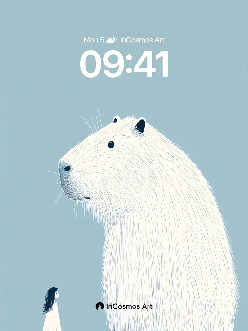 Serenity of Scale Wallpaper with Gentle Giant