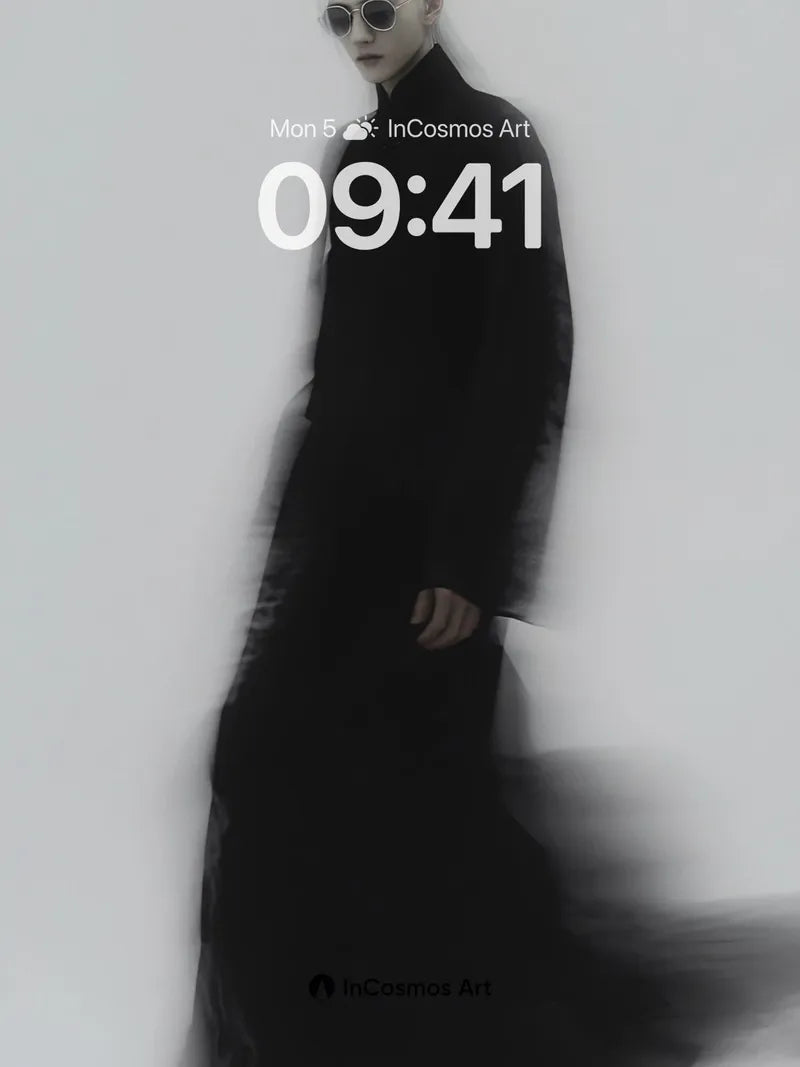 Silent Drift Wallpaper with Motion Blur