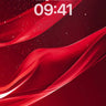Velvet Wave Wallpaper with Cosmic Dust wallpaper for iPhone, iPad & Mac