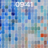 Soft Mosaic Gradient Wallpaper in Pastel Haze wallpaper for iPhone, iPad & Mac