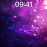 Cosmic Veil Wallpaper with Floating Particles wallpaper for iPhone, iPad & Mac
