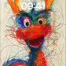 Whirlwind Dragon Wallpaper with Chaotic Colors wallpaper for iPhone, iPad & Mac