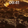 Crimson Crater Wallpaper with Molten Depths wallpaper for iPhone, iPad & Mac